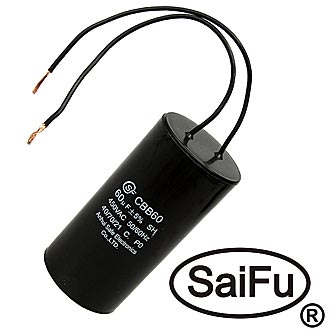 CBB60 60uF 450V WIRE (SAIFU)
